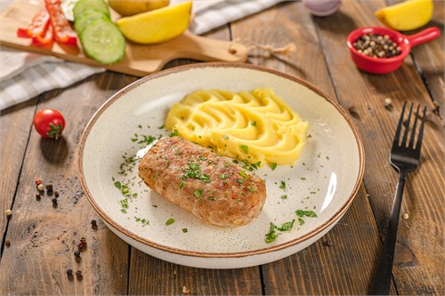 Зраза из свинины с овощами и сыром 1064580