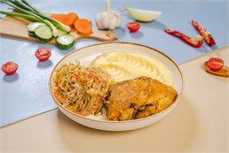 {{photo.Alt || photo.Description || 'Куриные бёдрышки с картофельным пюре'}}