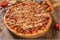 Пицца с охотничьими колбасками 1098038