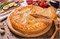 Пирог с курицей и баклажанами 1099666